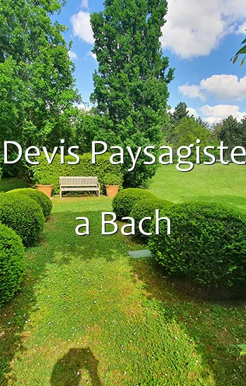 Devis Paysagiste a Bach
