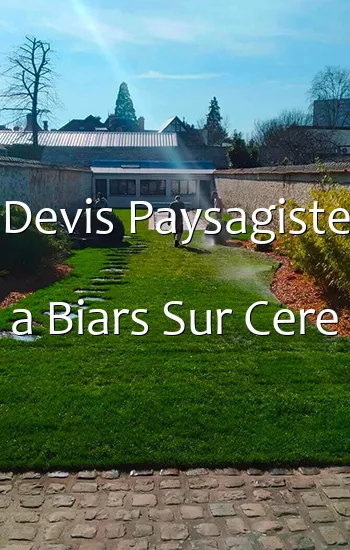 Devis Paysagiste a Biars Sur Cere