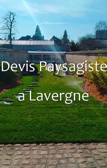 Devis Paysagiste a Lavergne