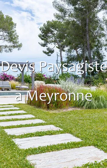 Devis Paysagiste a Meyronne