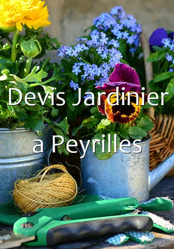 Devis Jardinier a Peyrilles