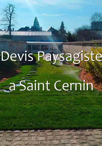 Devis Paysagiste a Saint Cernin