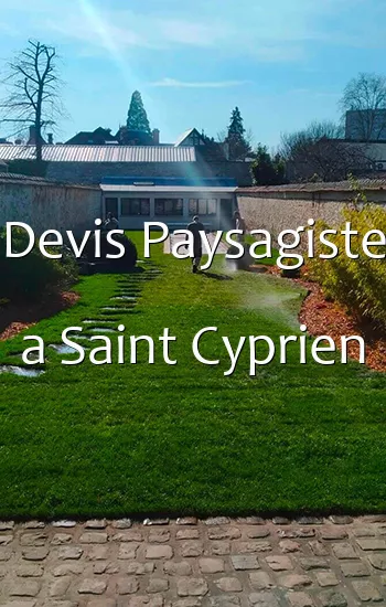 Devis Paysagiste a Saint Cyprien