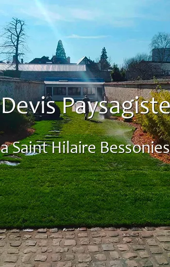 Devis Paysagiste a Saint Hilaire Bessonies