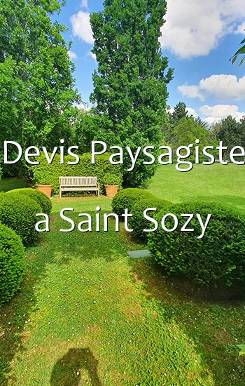 Devis Paysagiste a Saint Sozy