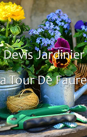 Devis Jardinier a Tour De Faure